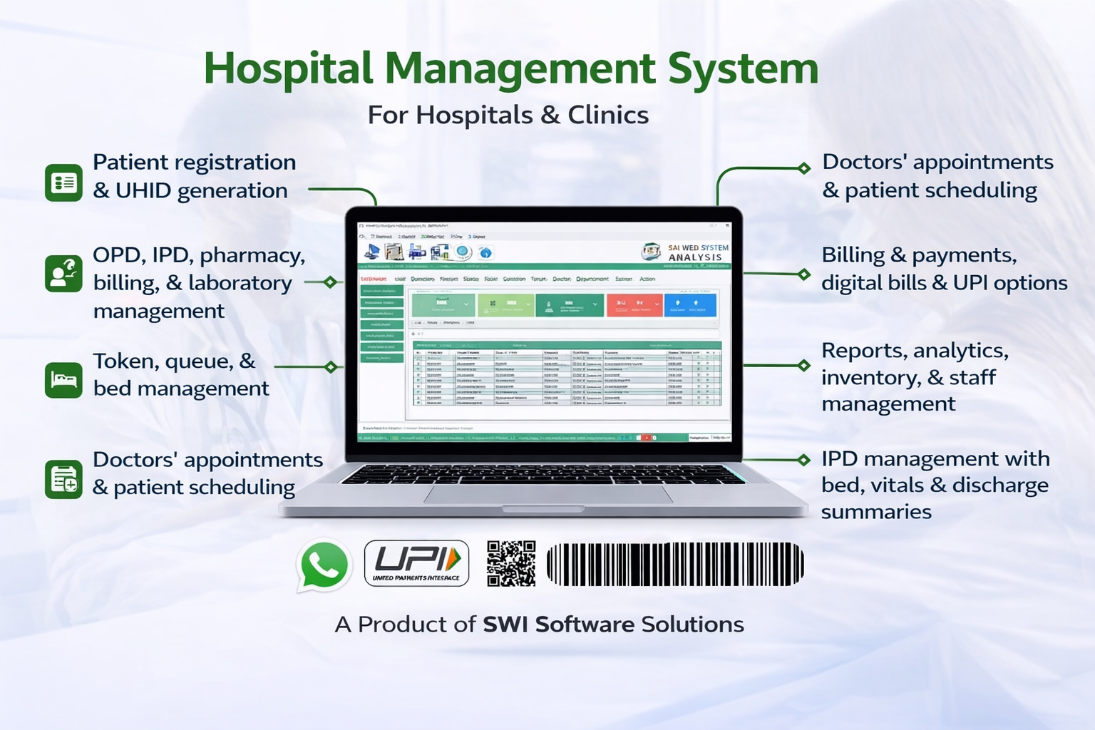 Hospital Management System Dashboard