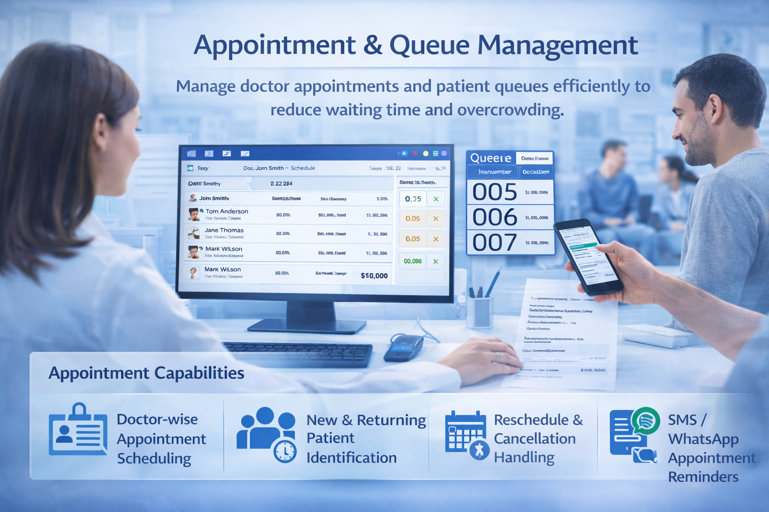 Hospital Appointment and Queue Management System