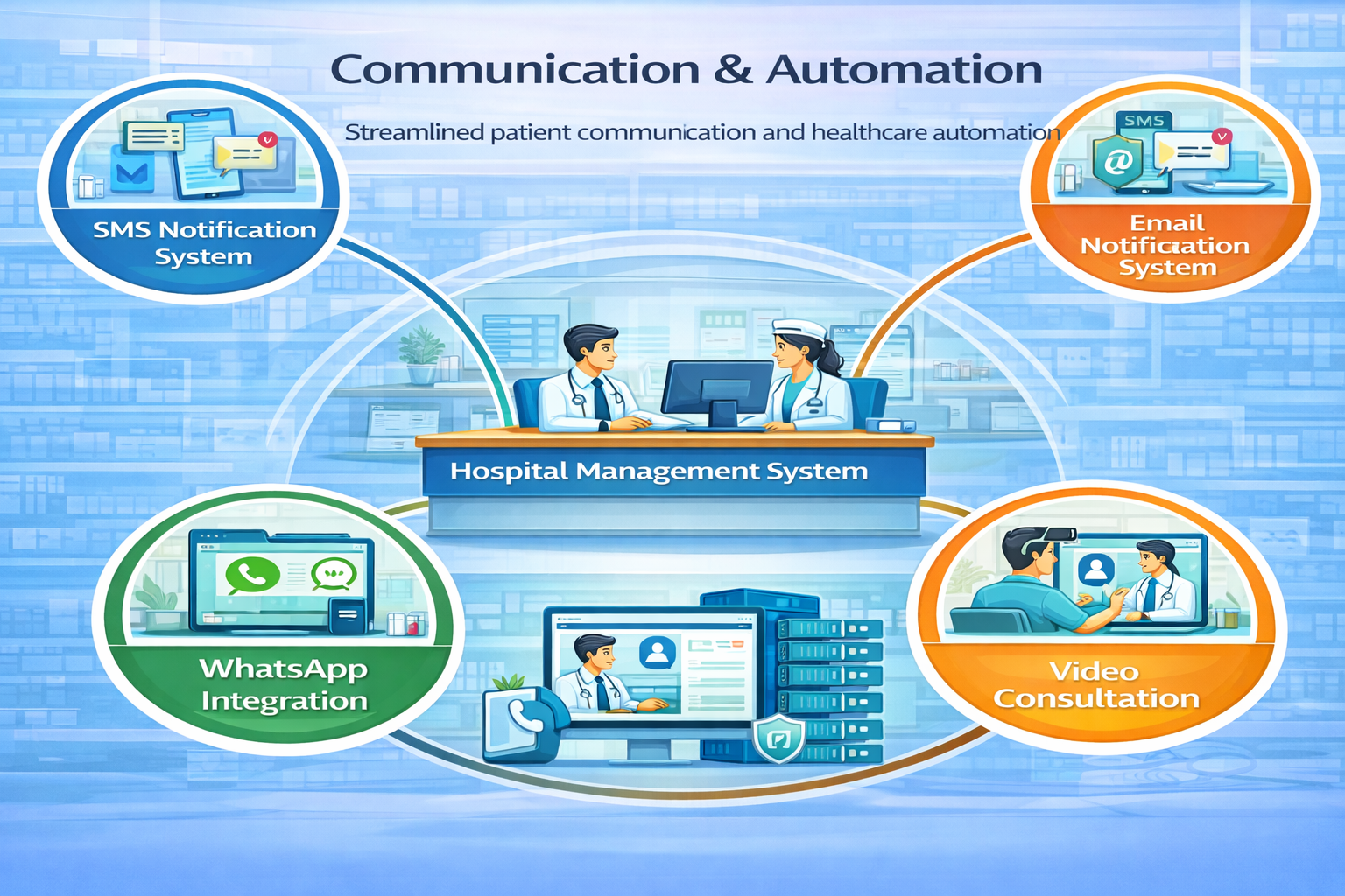 Hospital Communication and Automation Software