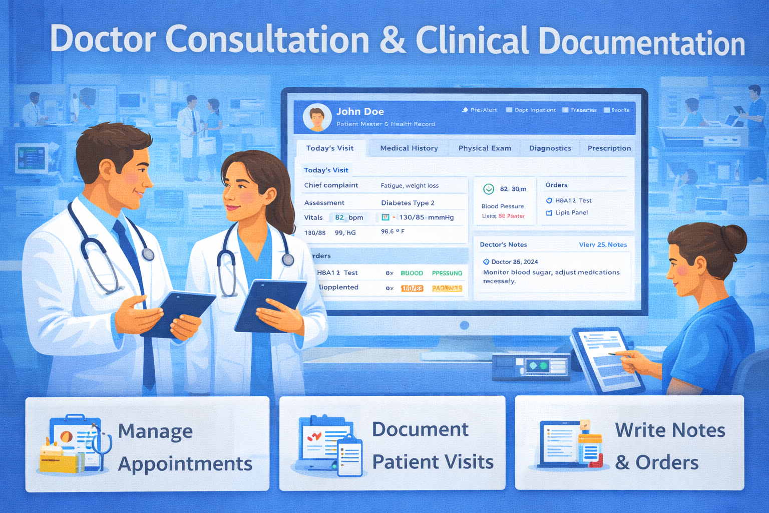 Doctor Consultation EMR Software