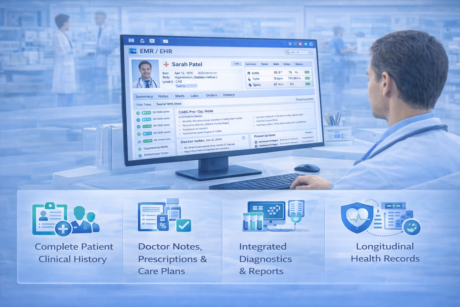 EMR and EHR Management System