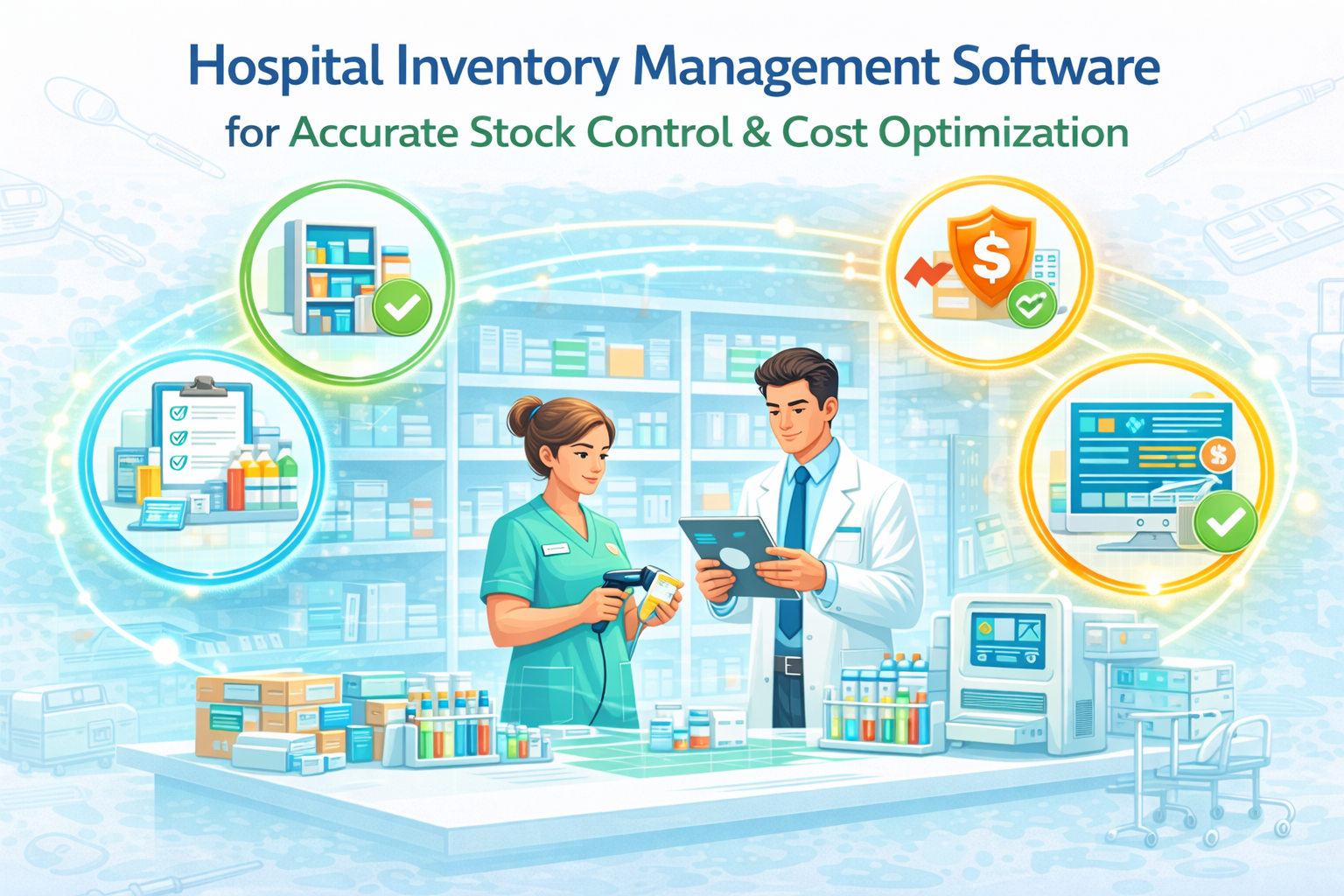 Hospital Inventory Management Software Dashboard