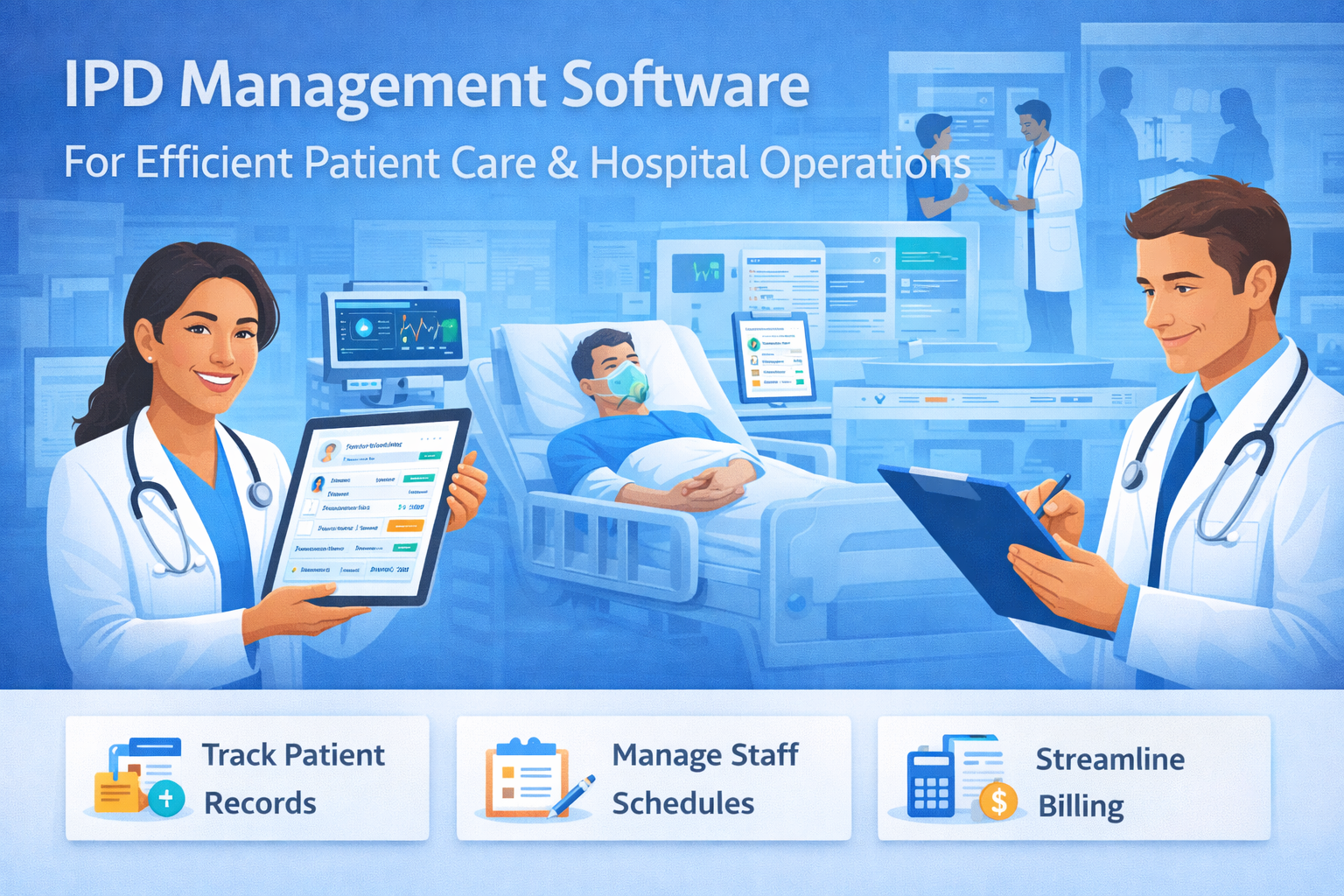 IPD Management Software Dashboard