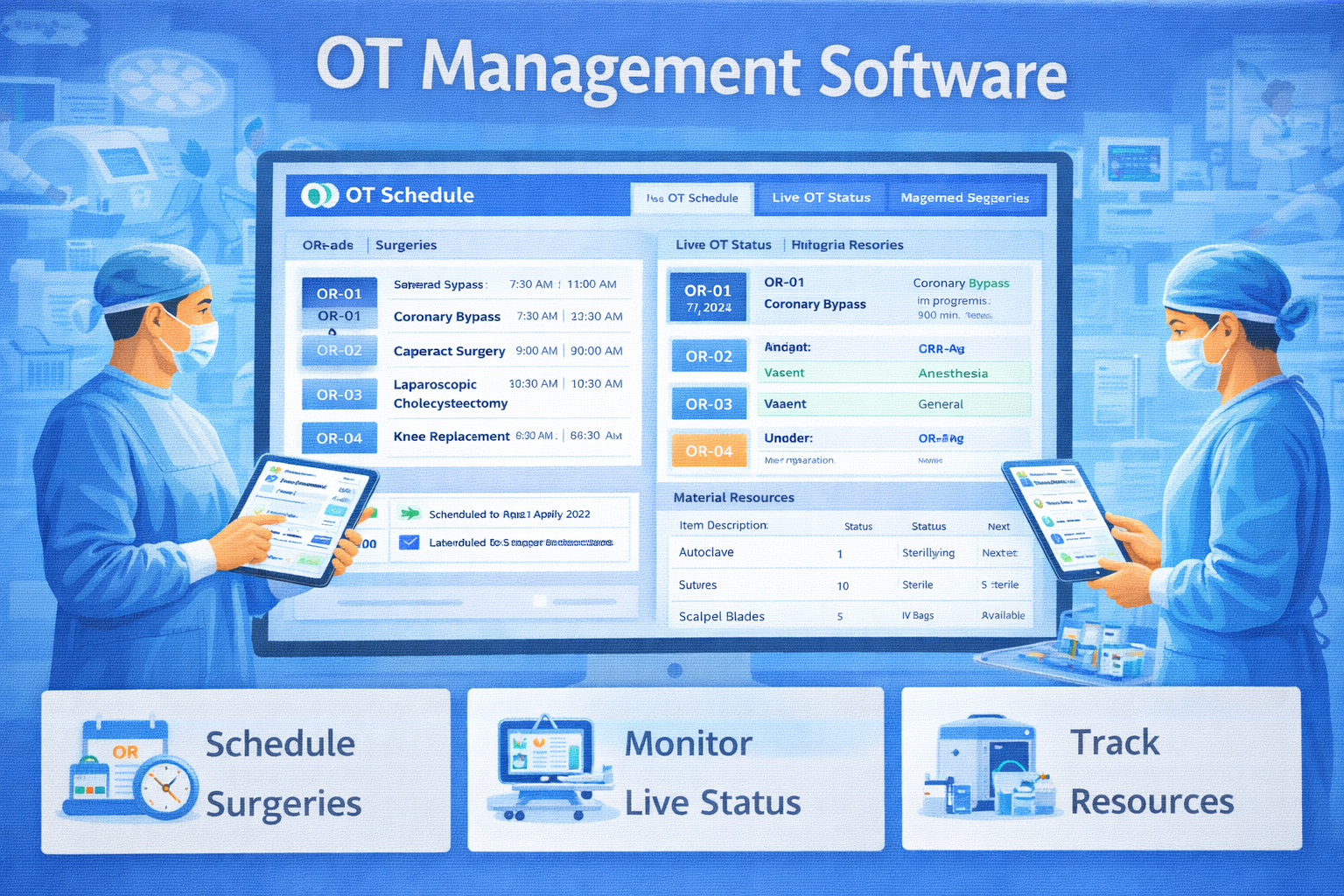 OT Management Software Dashboard