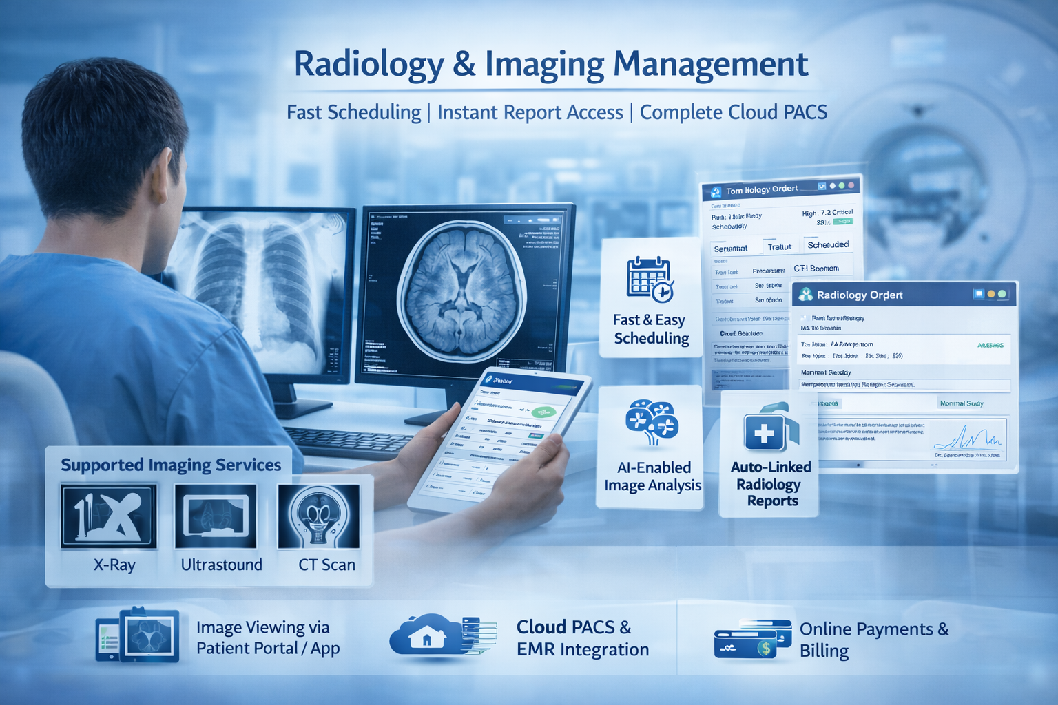 Radiology and Imaging Management System