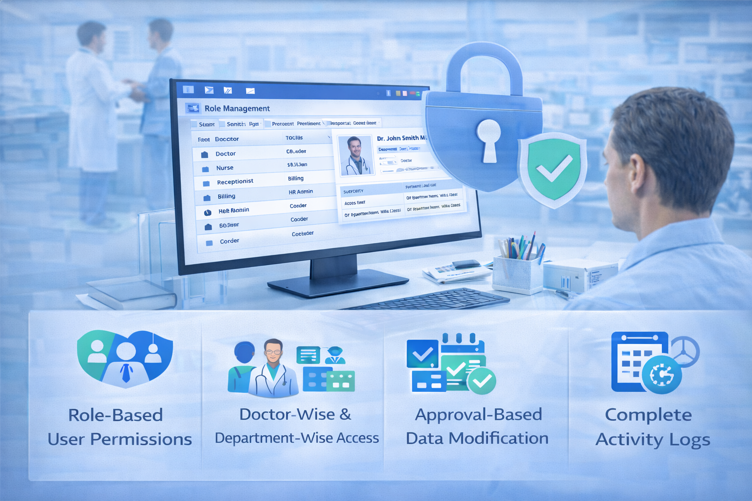 Hospital Role Based Access Control System