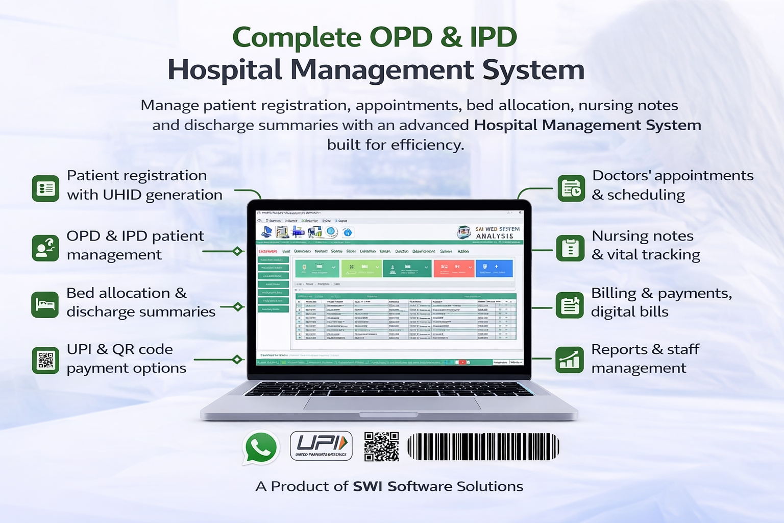 OPD IPD Hospital Management System